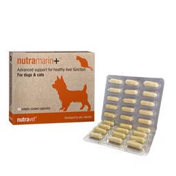 NutraVet Nutramarin+ Stöd för hälsosam leverfunktion 30 st.